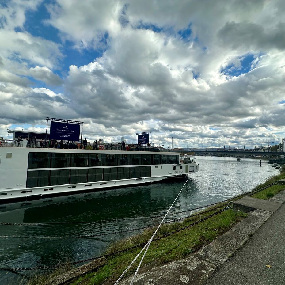 Viking tauft neun neue Flusskreuzfahrtschiffe in Basel Viking tauft neun neue Flusskreuzfahrtschiffe in Basel