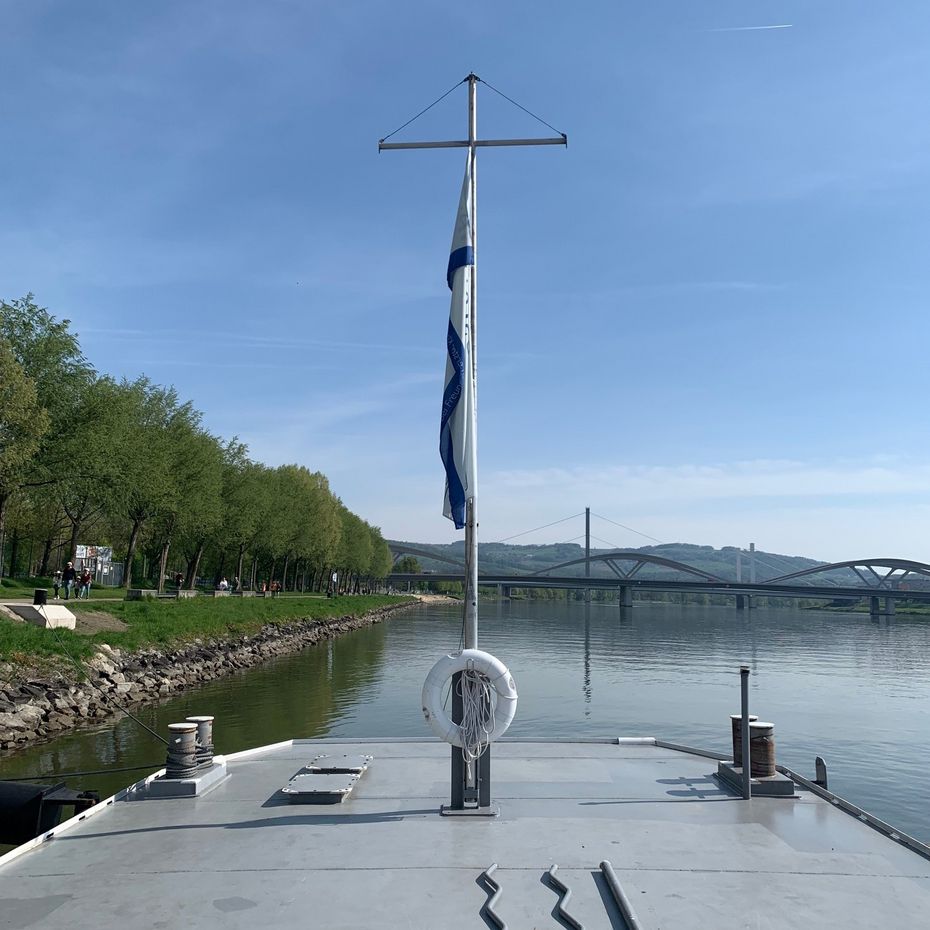 Die Donaustation 32 in Linz ist ans andere Ufer verlegt!