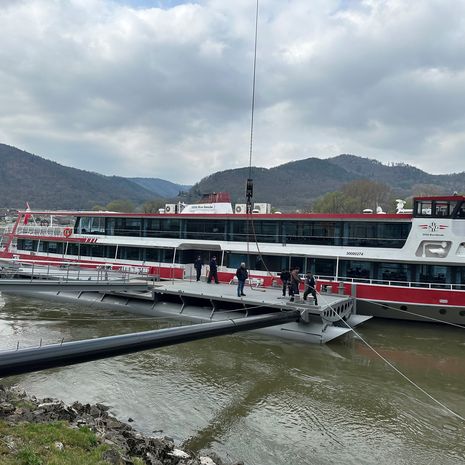 Die berühmteste Donaustation in Dürnstein ist wieder in Betrieb! 