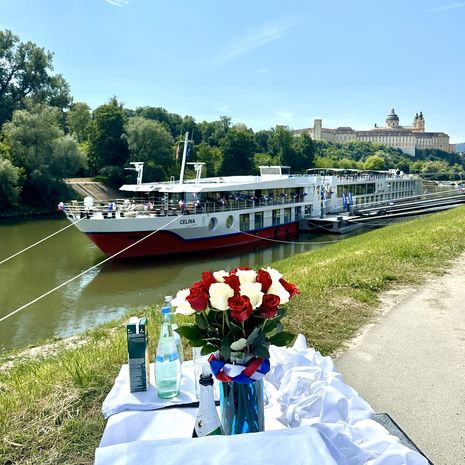 Schiffstaufe in Melk 