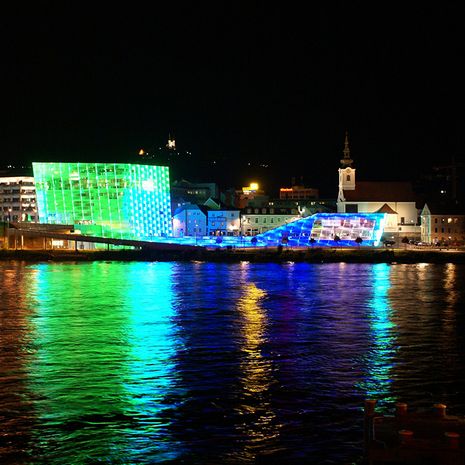 Die Donaustation 32 in Linz ist ans andere Ufer verlegt!