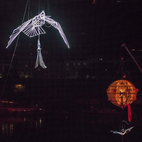 Danube Station as stage for Linz Cloud of Sound 2018