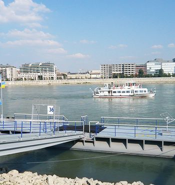 Budapest, Danube station 36