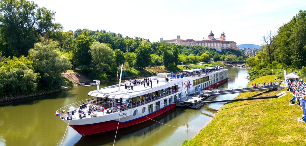 Schiffstaufe in Melk Schiffstaufe in Melk