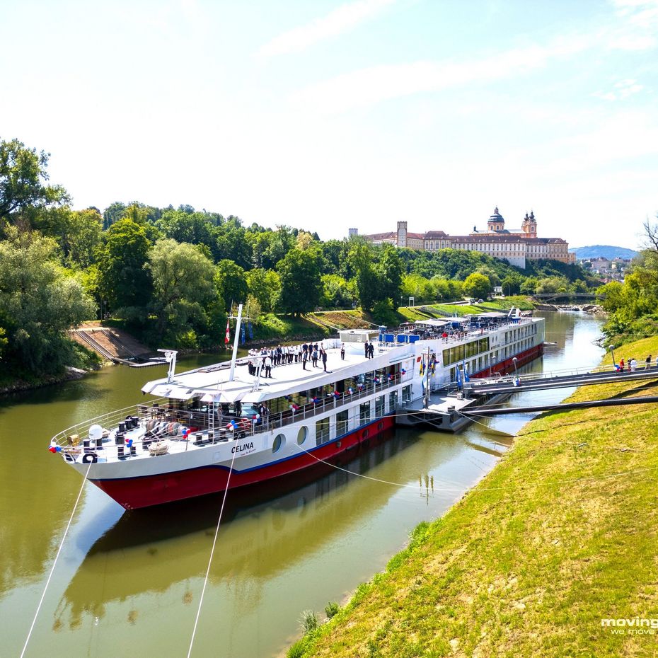 Schiffstaufe in Melk 