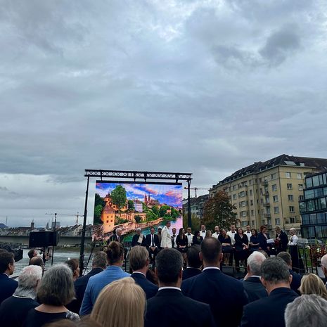 Viking tauft neun neue Flusskreuzfahrtschiffe in Basel Viking tauft neun neue Flusskreuzfahrtschiffe in Basel